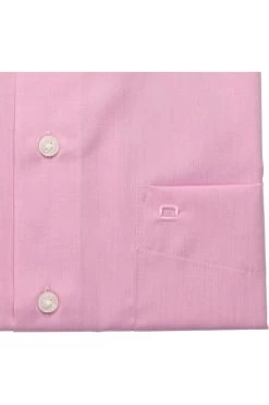 OLYMP Luxor Comfort Fit Hemd Pink, Einfarbig -Ho ho ho, Mode in Grün. 5131 12 81 4 800