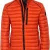 Casa Moda Casual Casual Fit Herren Steppjacke Zip Orange