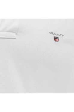 GANT   Regular Fit Longsleeve Poloshirt Weiss, Einfarbig -Ho ho ho, Mode in Grün. 5201 110 3 800