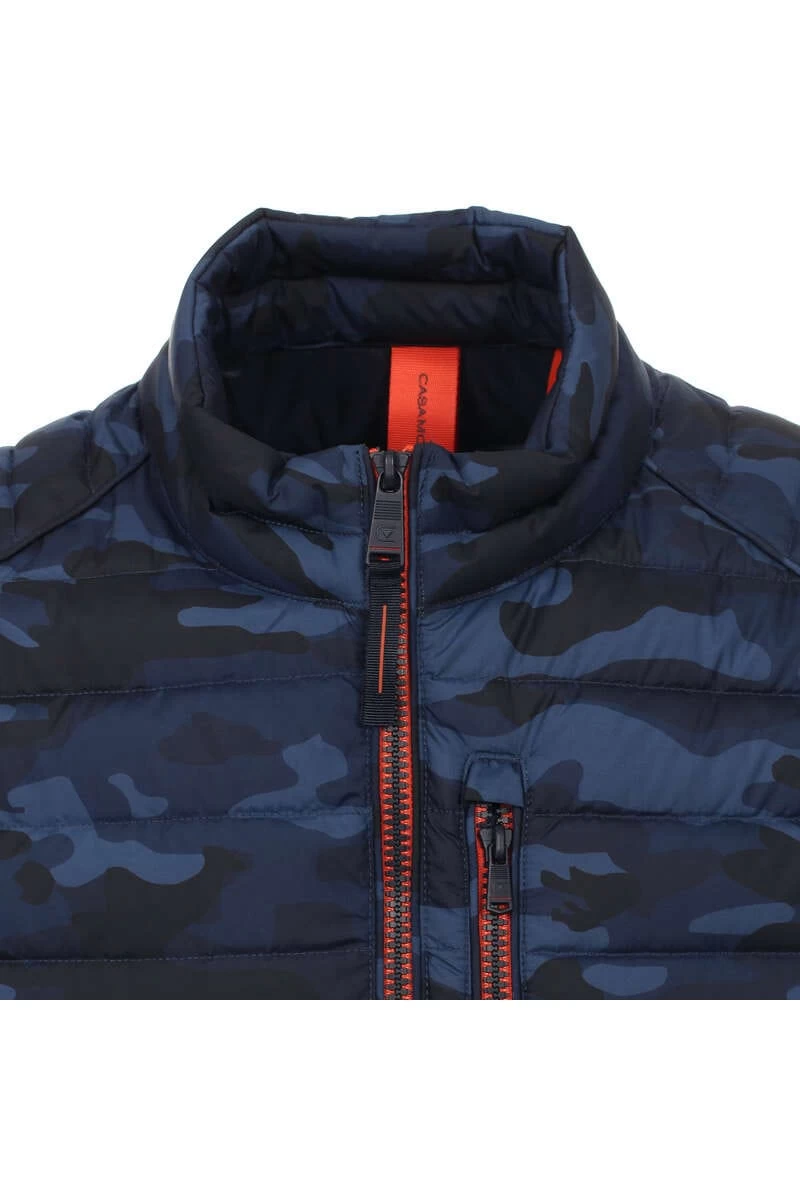 Casa Moda Herren Jacke Zip Blau 2 Casa Moda Herren Jacke Zip Blau – Bild 2