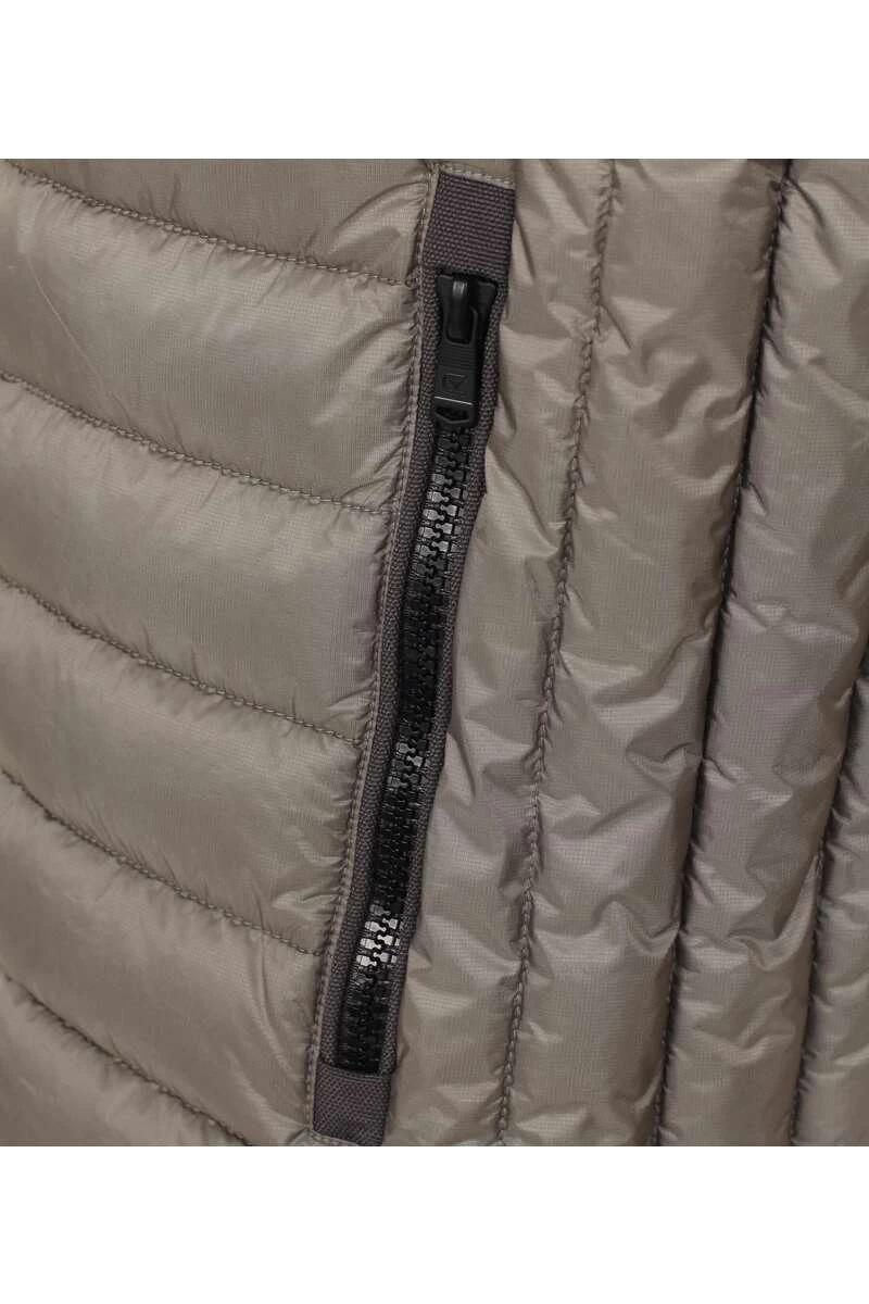 Casa Moda Herren Steppweste Zip Braun 3 Casa Moda Herren Steppweste Zip Braun – Bild 3