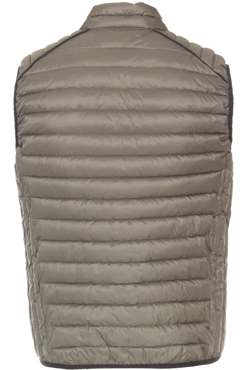 Casa Moda Herren Steppweste Zip Braun 7 Casa Moda Herren Steppweste Zip Braun – Bild 7