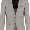 Casa Moda Herren Blazer Knopfleiste Beige