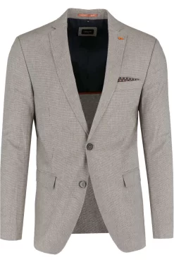 Casa Moda Herren Blazer Knopfleiste Beige