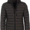 Casa Moda Herren Jacke Kapuze Grau/braun