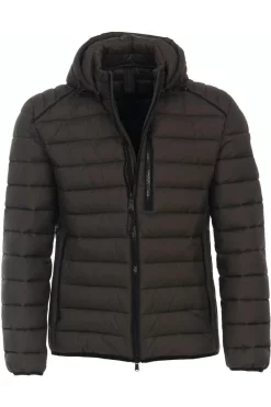 Casa Moda Herren Jacke Kapuze Grau/braun