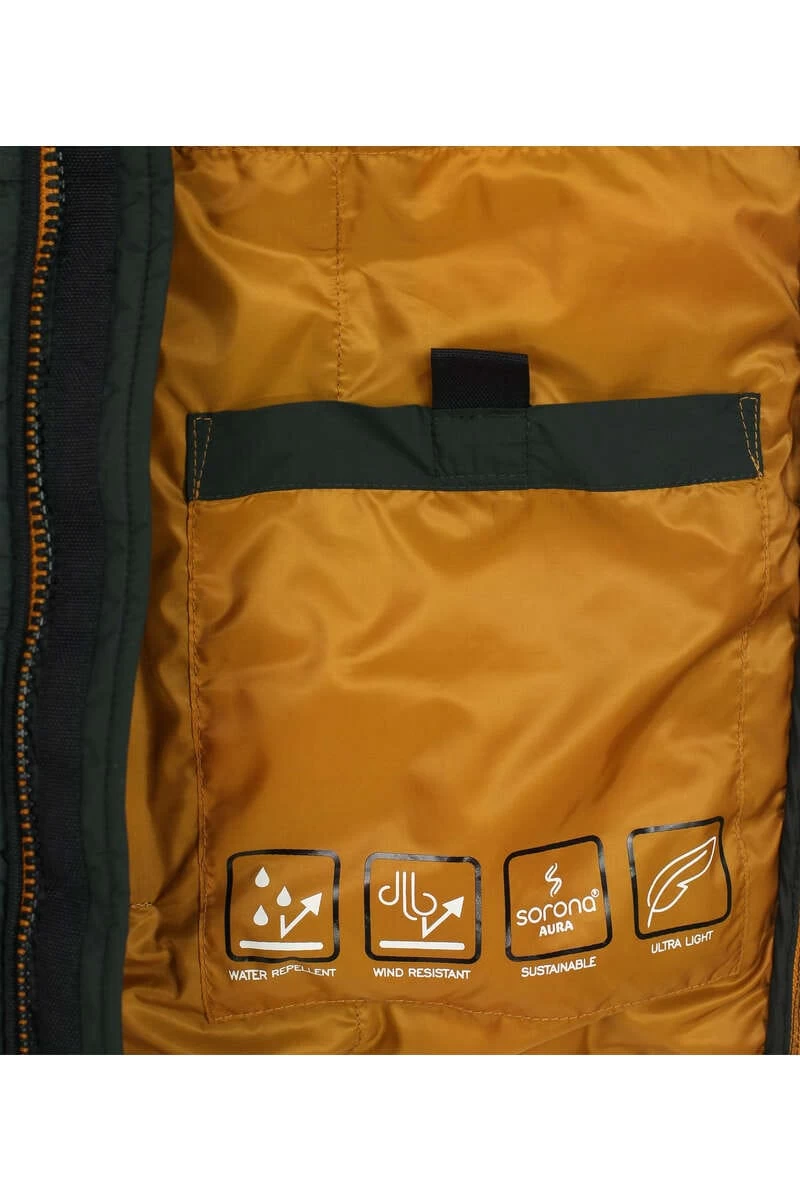 Casa Moda Outdoor Weste Grün/gelb 3 Casa Moda Outdoor Weste Grün/gelb – Bild 3