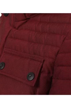 Casa Moda Casual Fit Herren Parka Kapuze Bordeaux -Ho ho ho, Mode in Grün. 523926800 436 2 800zkXqDF7t7Q8sY