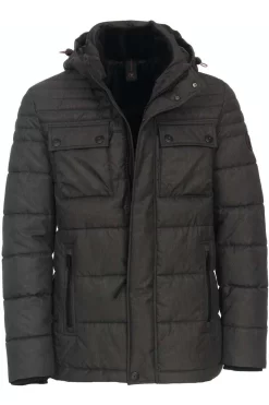 Casa Moda Herren Parka  Grau