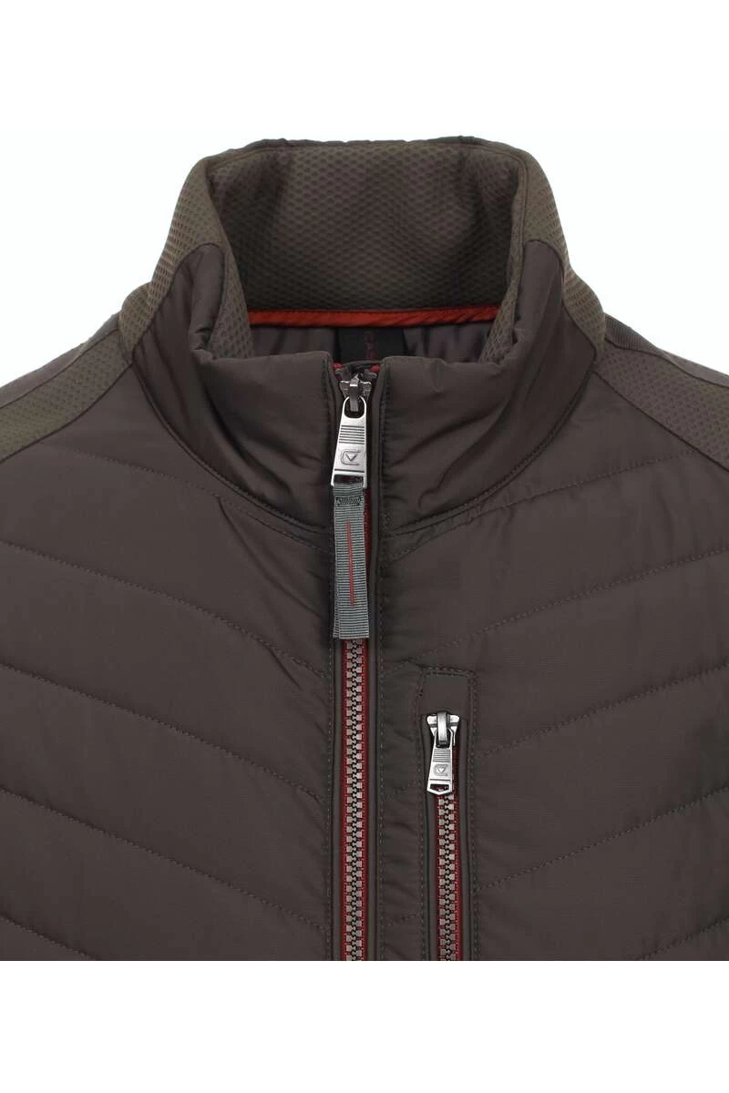 Casa Moda Herren Softshelljacke Zip Grün 4 Casa Moda Herren Softshelljacke Zip Grün – Bild 4