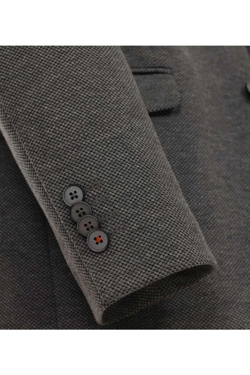 Venti Modern Fit Herren Blazer Knopfleiste Grau 2 Venti Modern Fit Herren Blazer Knopfleiste Grau – Bild 2