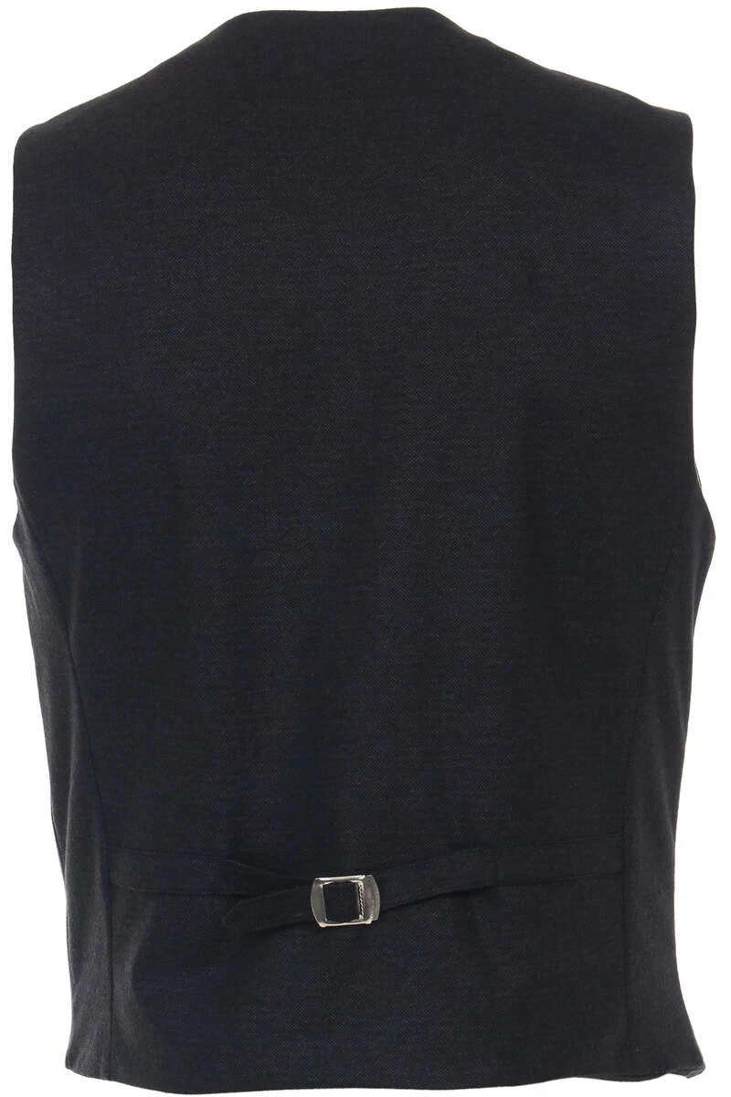 Venti Modern Fit Weste Knopfleiste Navy 3 Venti Modern Fit Weste Knopfleiste Navy – Bild 3