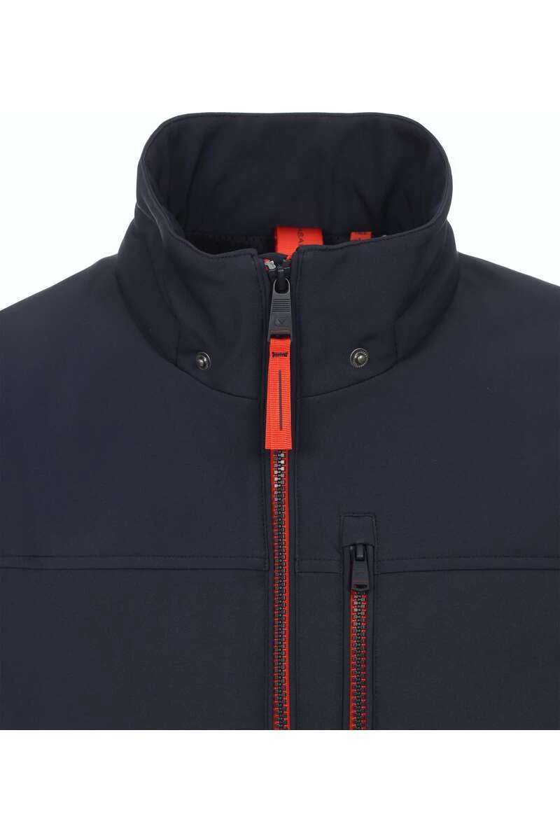 Casa Moda Herren Softshelljacke Blau 2 Casa Moda Herren Softshelljacke Blau – Bild 2