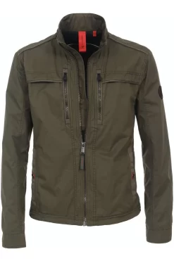 Casa Moda Herren Jacke Knopfleiste Braun