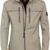 Casa Moda Herren Jacke Knopfleiste Beige