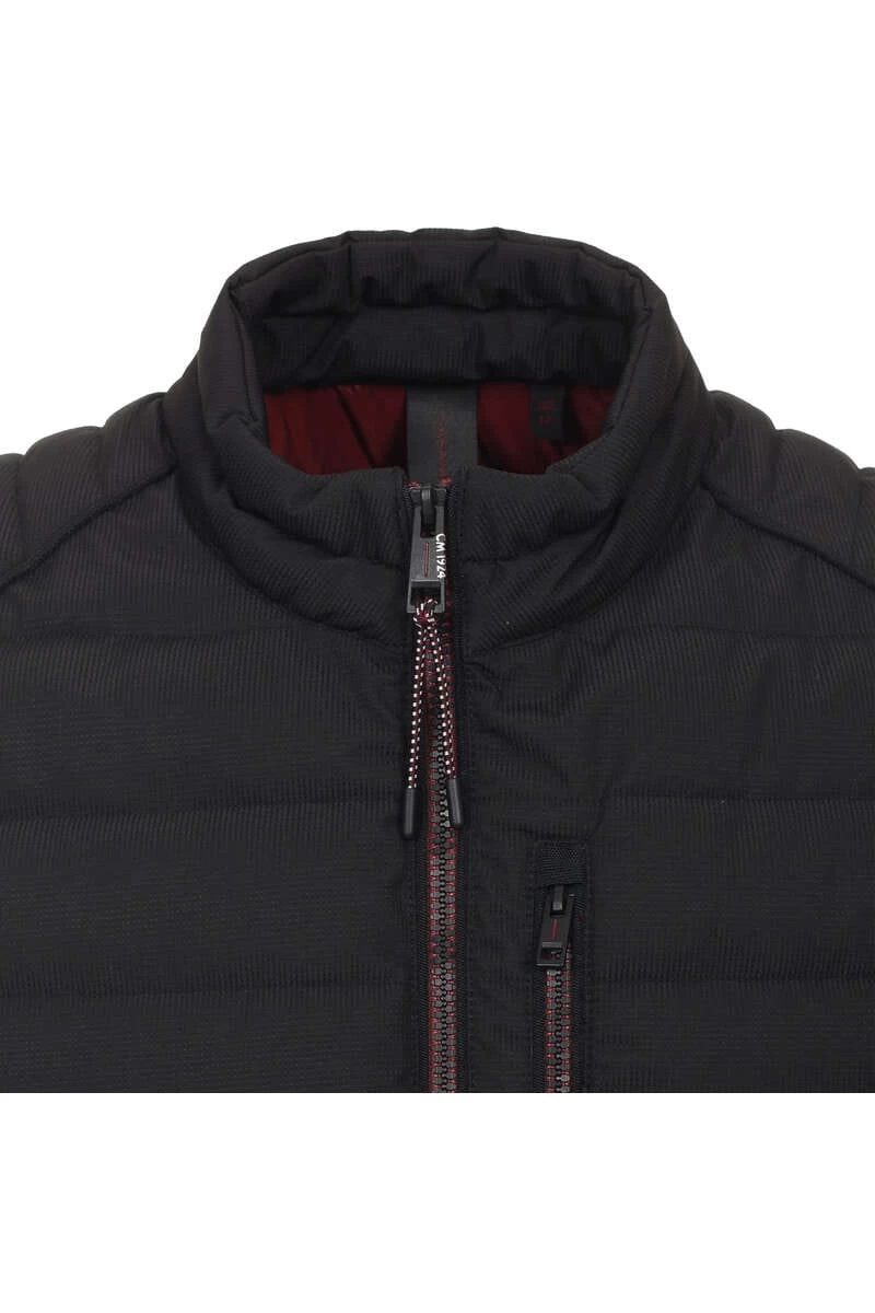 Casa Moda Regular Fit Outdoor Jacke Zip Schwarz 2 Casa Moda Regular Fit Outdoor Jacke Zip Schwarz – Bild 2