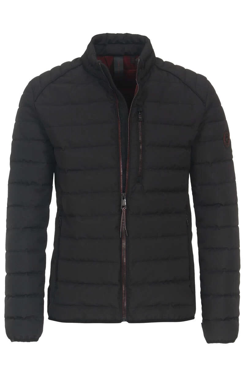 Casa Moda Regular Fit Outdoor Jacke Zip Schwarz 1 Casa Moda Regular Fit Outdoor Jacke Zip Schwarz