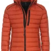 Casa Moda Regular Fit Outdoor Jacke Kapuze Orange