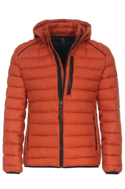 Casa Moda Regular Fit Outdoor Jacke Kapuze Orange