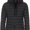 Casa Moda Regular Fit Outdoor Jacke Kapuze Schwarz
