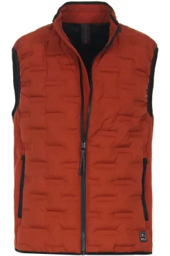 Casa Moda Regular Fit Softshellweste Zip Orange