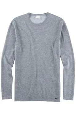 OLYMP Level Five Longsleeve Silbergrau