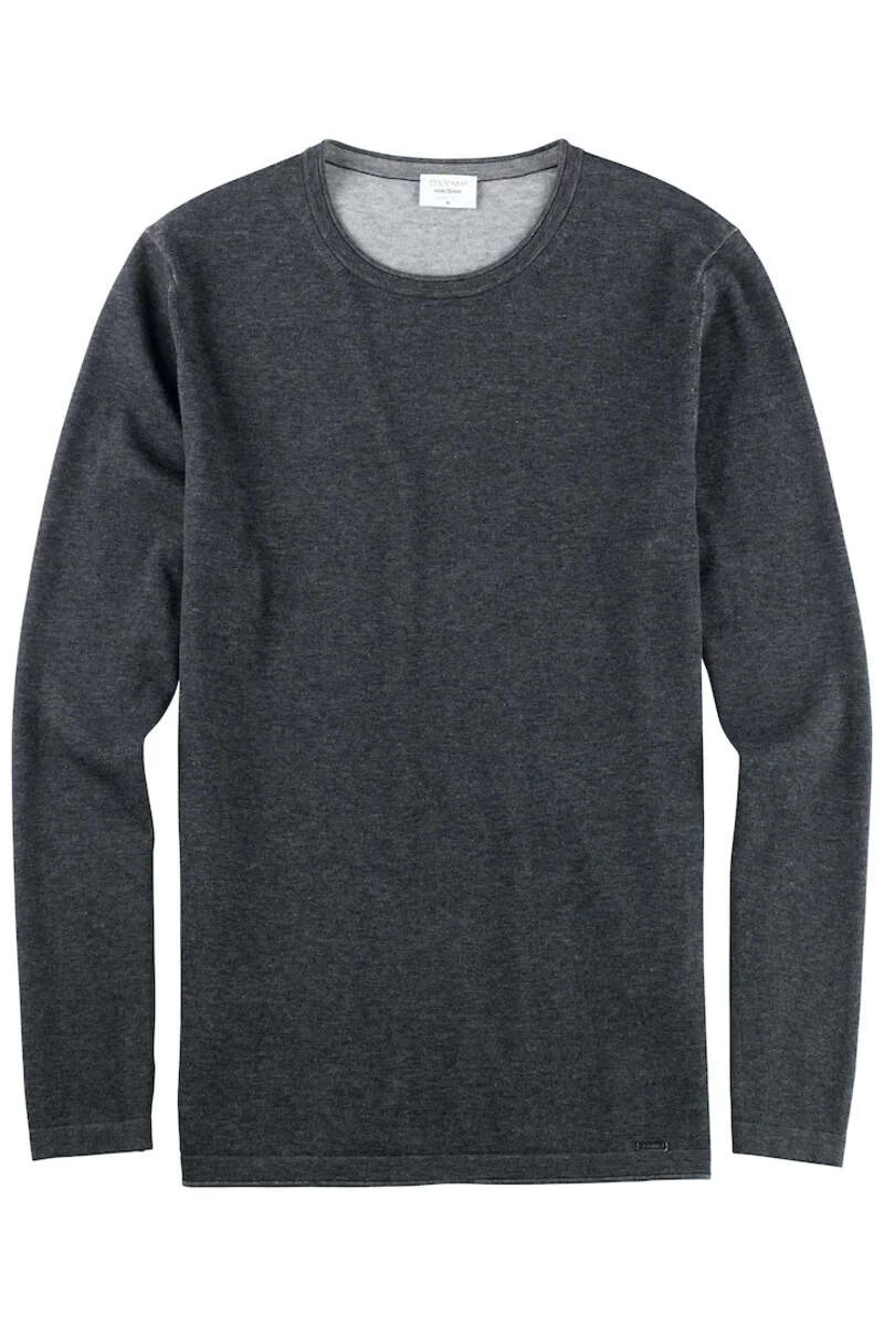 OLYMP Level Five Longsleeve Anthrazit 1 OLYMP Level Five Longsleeve Anthrazit