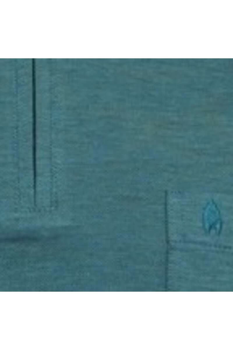 RAGMAN Modern Fit Longsleeve Poloshirt Dunkelgrün, Einfarbig 3 RAGMAN Modern Fit Longsleeve Poloshirt Dunkelgrün, Einfarbig – Bild 3