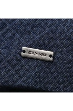 OLYMP Level Five Body Fit Longsleeve Poloshirt Marine, Gemustert 6 OLYMP Level Five Body Fit Longsleeve Poloshirt Marine, Gemustert -Ho ho ho, Mode in Grün. 5452 44 18 2 800