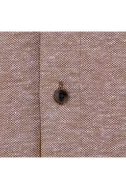 OLYMP Level Five Casual Body Fit Leinenhemd Braun, Einfarbig 5 OLYMP Level Five Casual Body Fit Leinenhemd Braun, Einfarbig -Ho ho ho, Mode in Grün. 5456 32 28 4 800