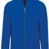 TRIGEMA Comfort Fit Herren Fleecejacke Zip Royal
