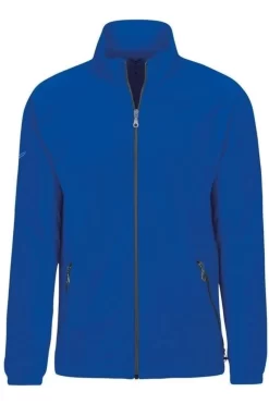 TRIGEMA Comfort Fit Herren Fleecejacke Zip Royal