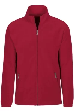 TRIGEMA Comfort Fit Herren Fleecejacke Rubin