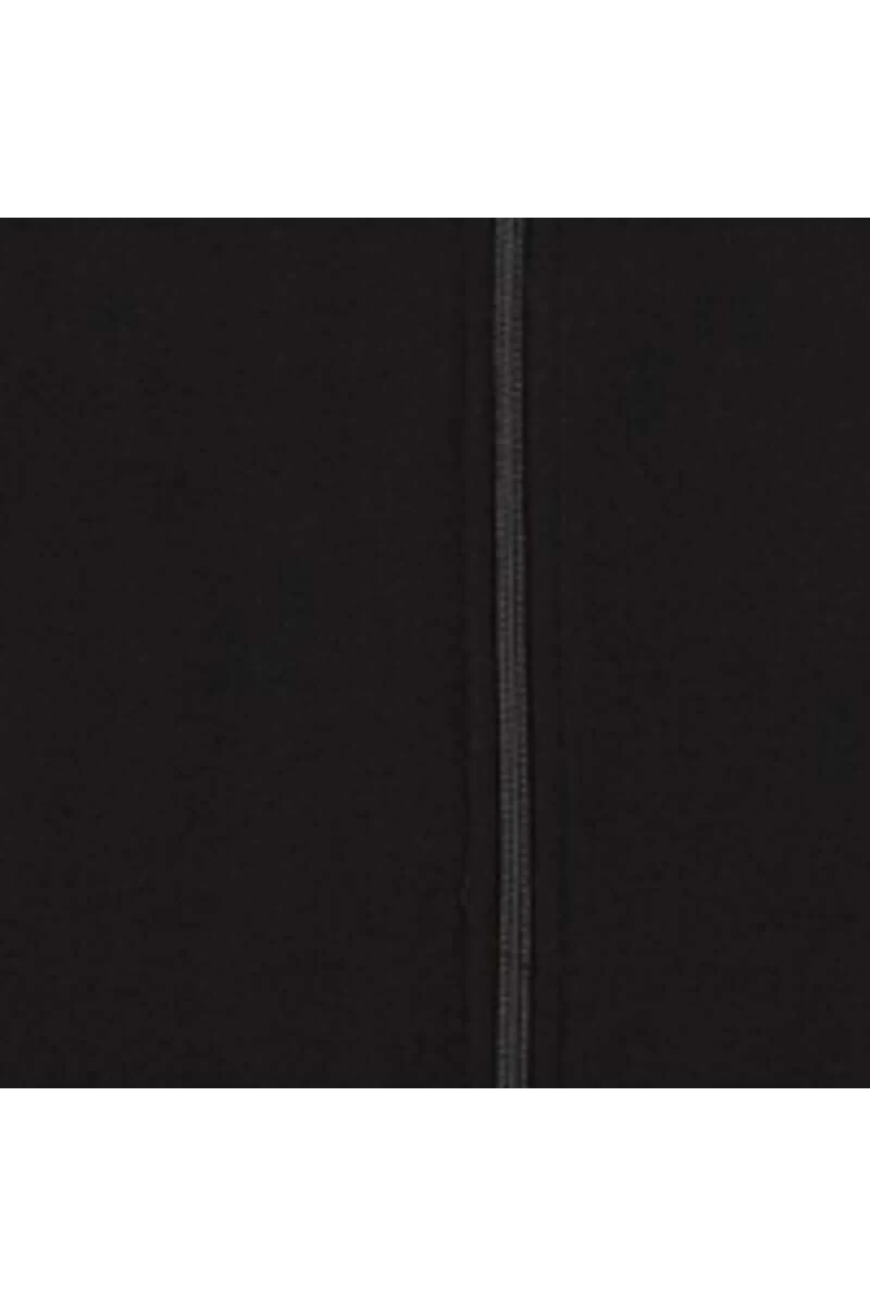 TRIGEMA Comfort Fit Herren Fleeceweste Zip Schwarz 4 TRIGEMA Comfort Fit Herren Fleeceweste Zip Schwarz – Bild 4