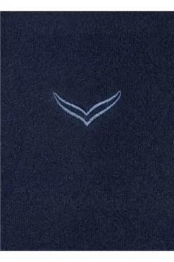 TRIGEMA Comfort Fit Herren Fleeceweste Zip Navy -Ho ho ho, Mode in Grün. 55404 046 5 800