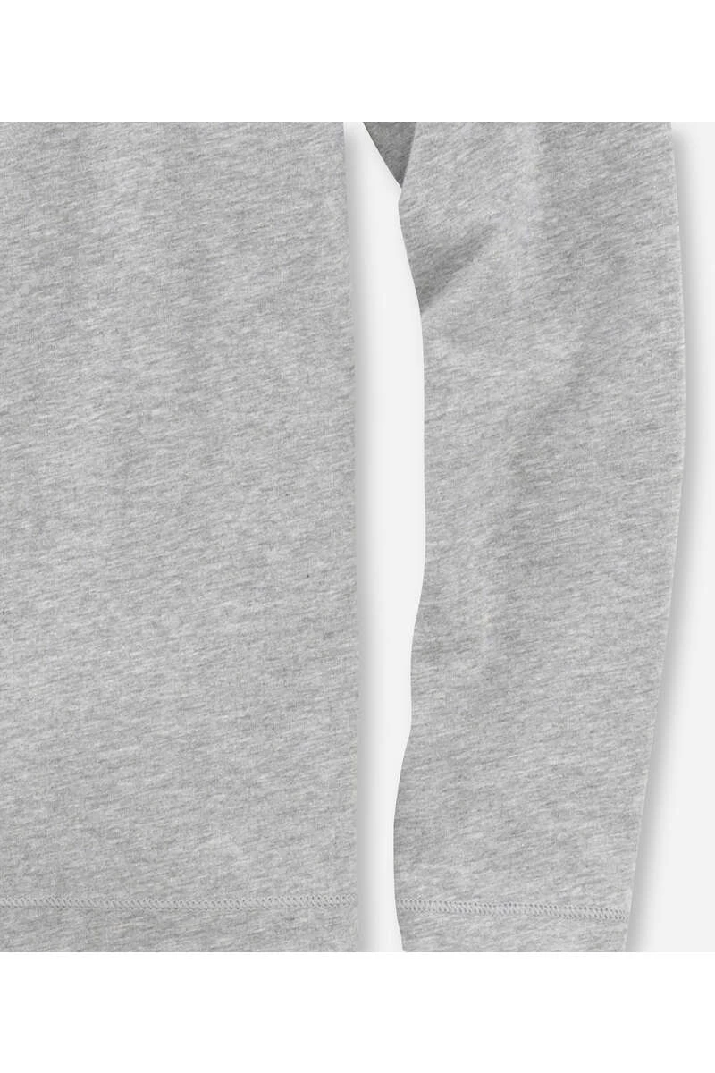 OLYMP Casual Longsleeve Mittelgrau 3 OLYMP Casual Longsleeve Mittelgrau – Bild 3