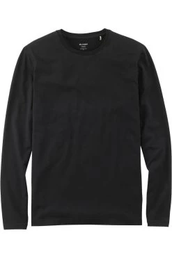 OLYMP Casual Longsleeve Schwarz