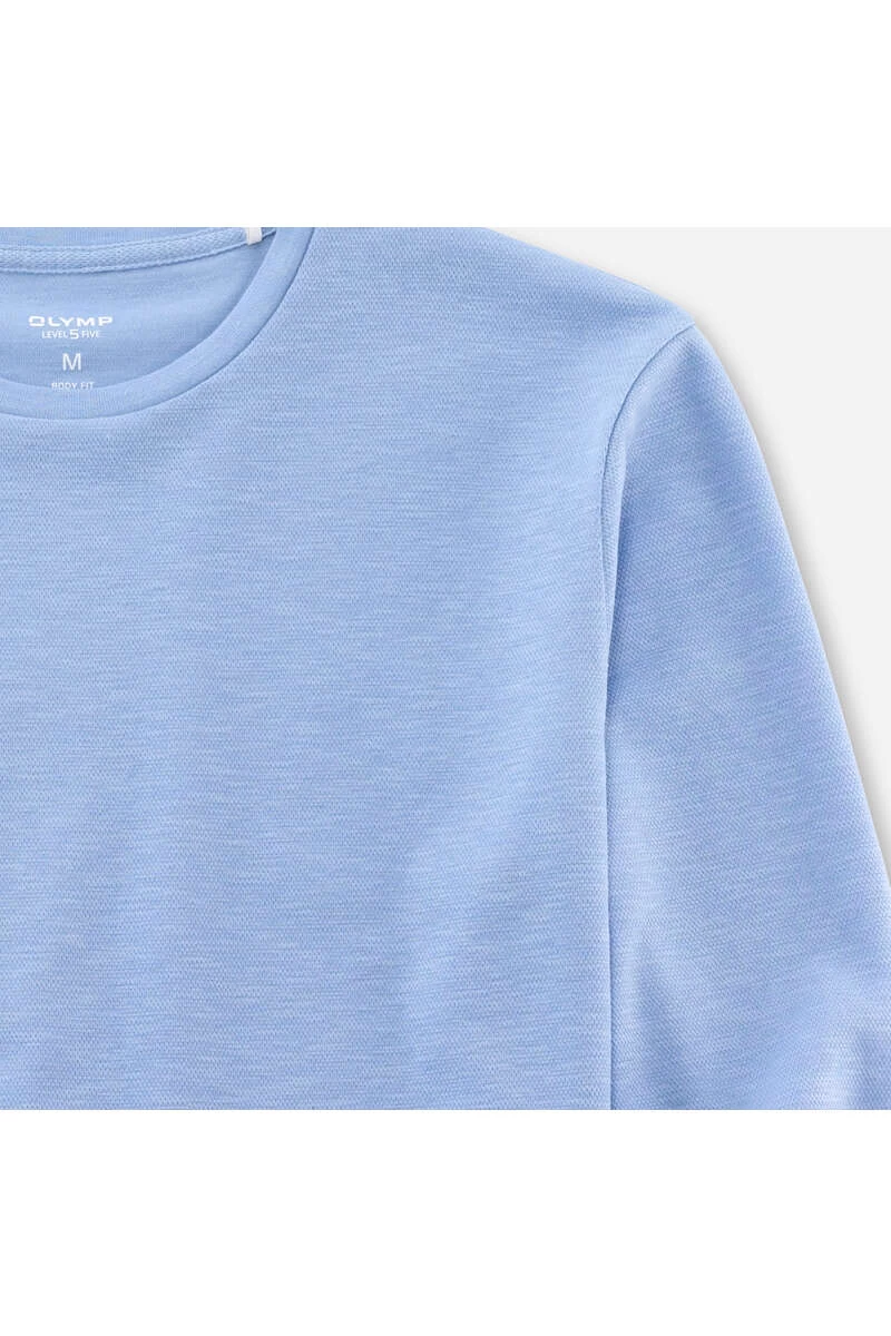 OLYMP Level Five Casual Longsleeve Bleu 2 OLYMP Level Five Casual Longsleeve Bleu – Bild 2