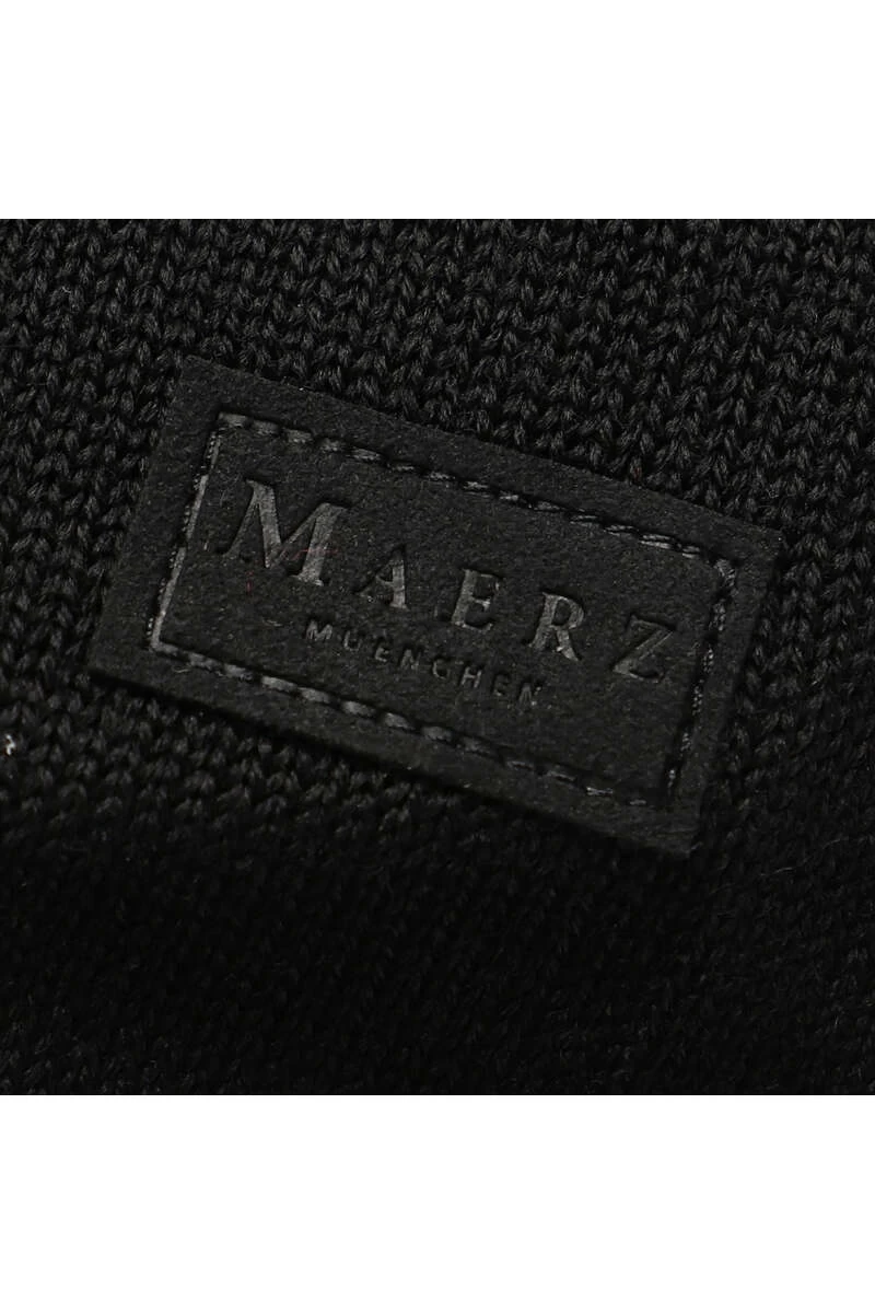 MAERZ Superwash Classic Fit CardiganKnopfleiste Schwarz 3 MAERZ Superwash Classic Fit CardiganKnopfleiste Schwarz – Bild 3