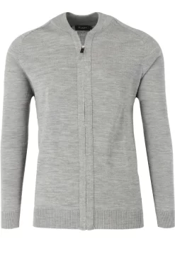 MAERZ Classic Fit CardiganZip Grau