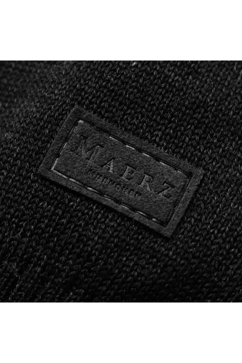 MAERZ Classic Fit CardiganZip Schwarz 3 MAERZ Classic Fit CardiganZip Schwarz – Bild 3