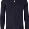 MAERZ Superwash Classic Fit CardiganZip Navy