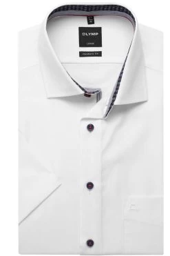 OLYMP Luxor Modern Fit Hemd Weiss,