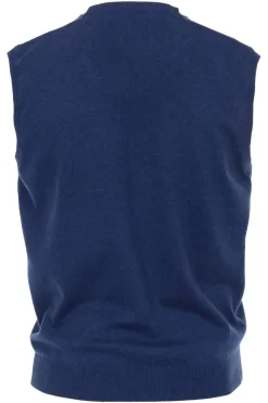 Redmond Herren Pullunder V-Ausschnitt Blau -Ho ho ho, Mode in Grün. 601 12 9 800