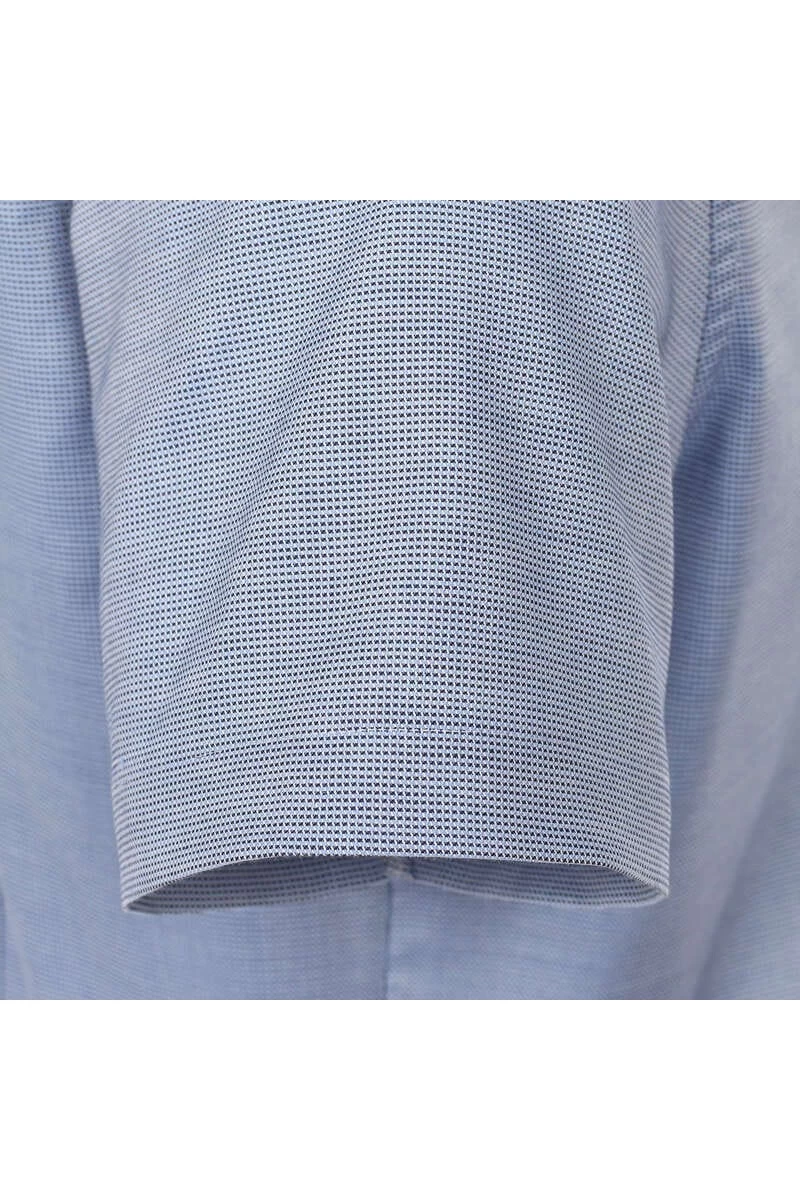 Venti Body Fit Hemd Blau/weiss, Faux-uni 3 Venti Body Fit Hemd Blau/weiss, Faux-uni – Bild 3