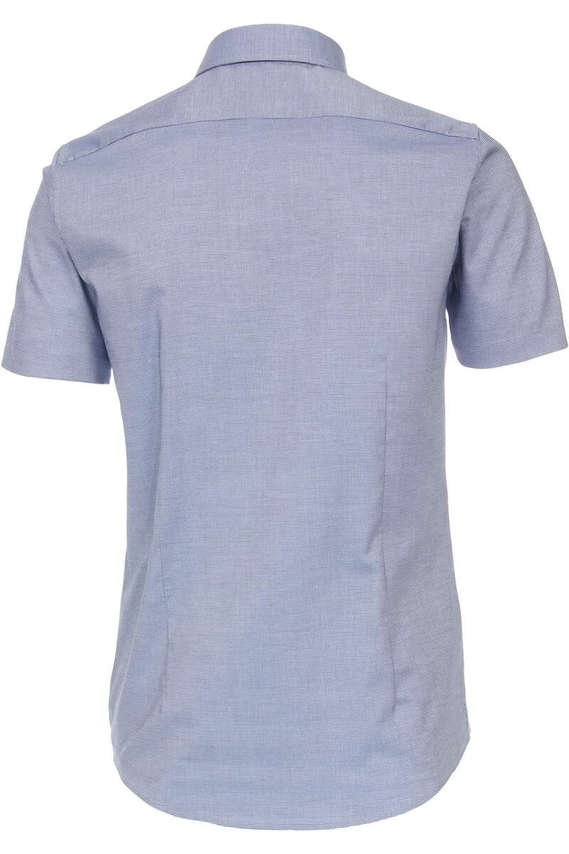 Venti Body Fit Hemd Blau/weiss, Faux-uni 4 Venti Body Fit Hemd Blau/weiss, Faux-uni – Bild 4