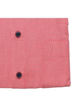 Marvelis Casual Modern Fit Hemd Rot, Hahnentritt -Ho ho ho, Mode in Grün. 6084 32 35 4 800