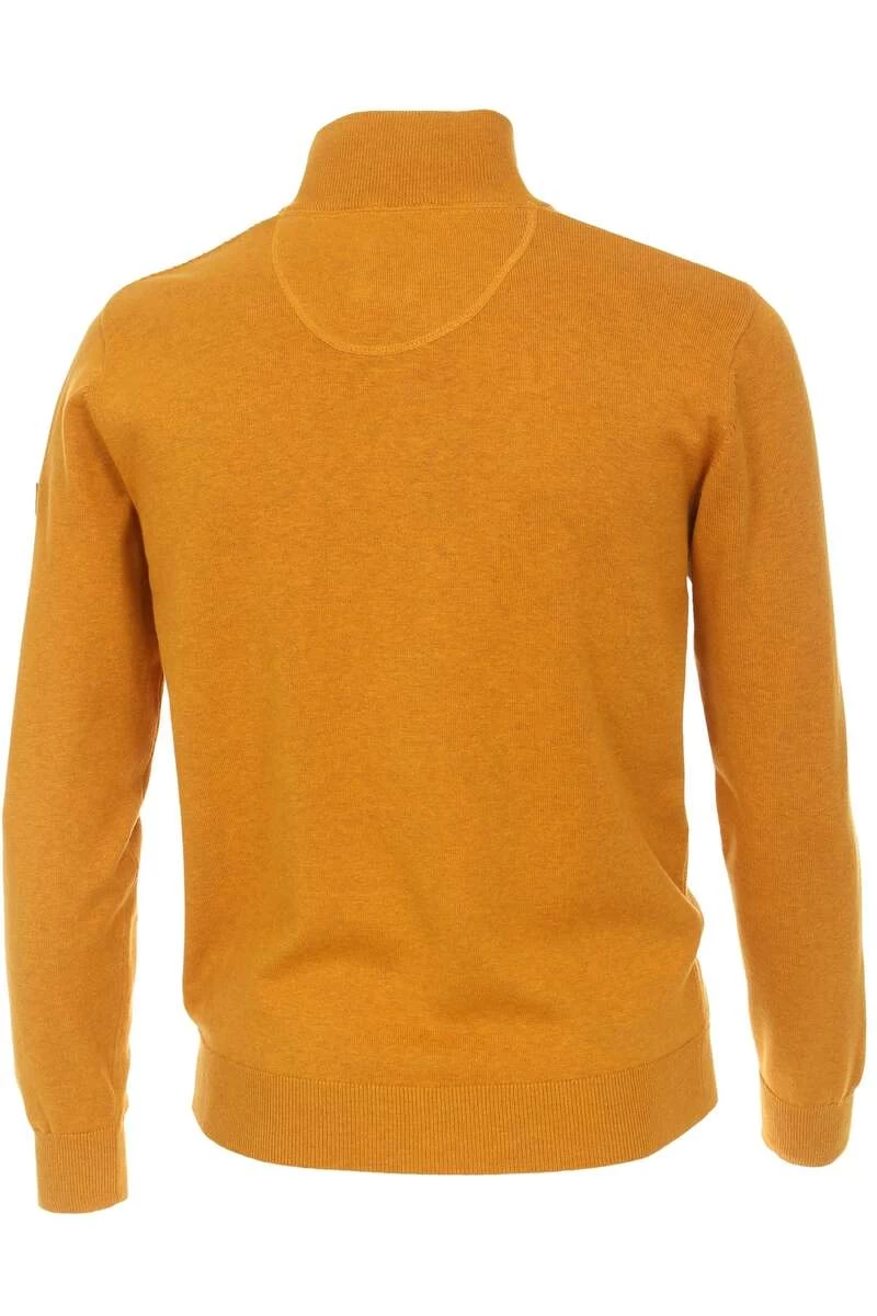 Redmond Regular Fit TroyerZip Orange 3 Redmond Regular Fit TroyerZip Orange – Bild 3