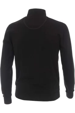 Redmond Regular Fit TroyerZip Schwarz -Ho ho ho, Mode in Grün. 623 90 9 800