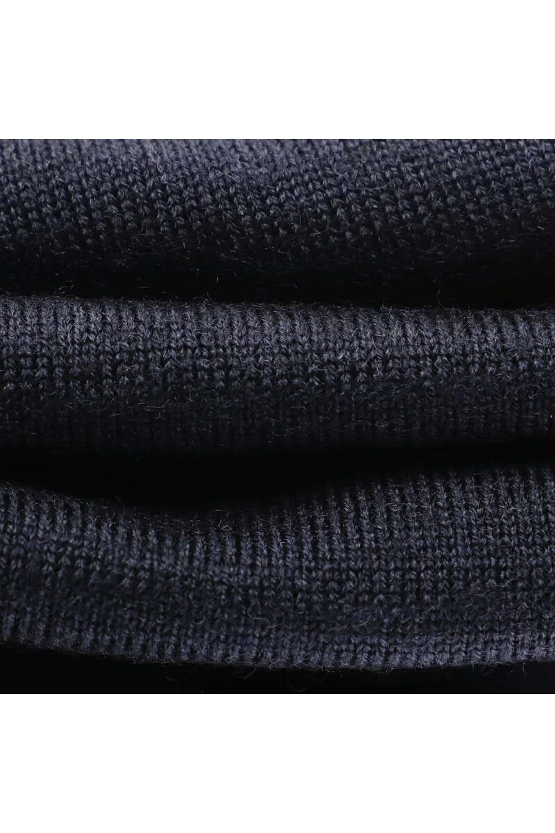 Marvelis Herren Pullover Rundhals Marine 4 Marvelis Herren Pullover Rundhals Marine – Bild 4